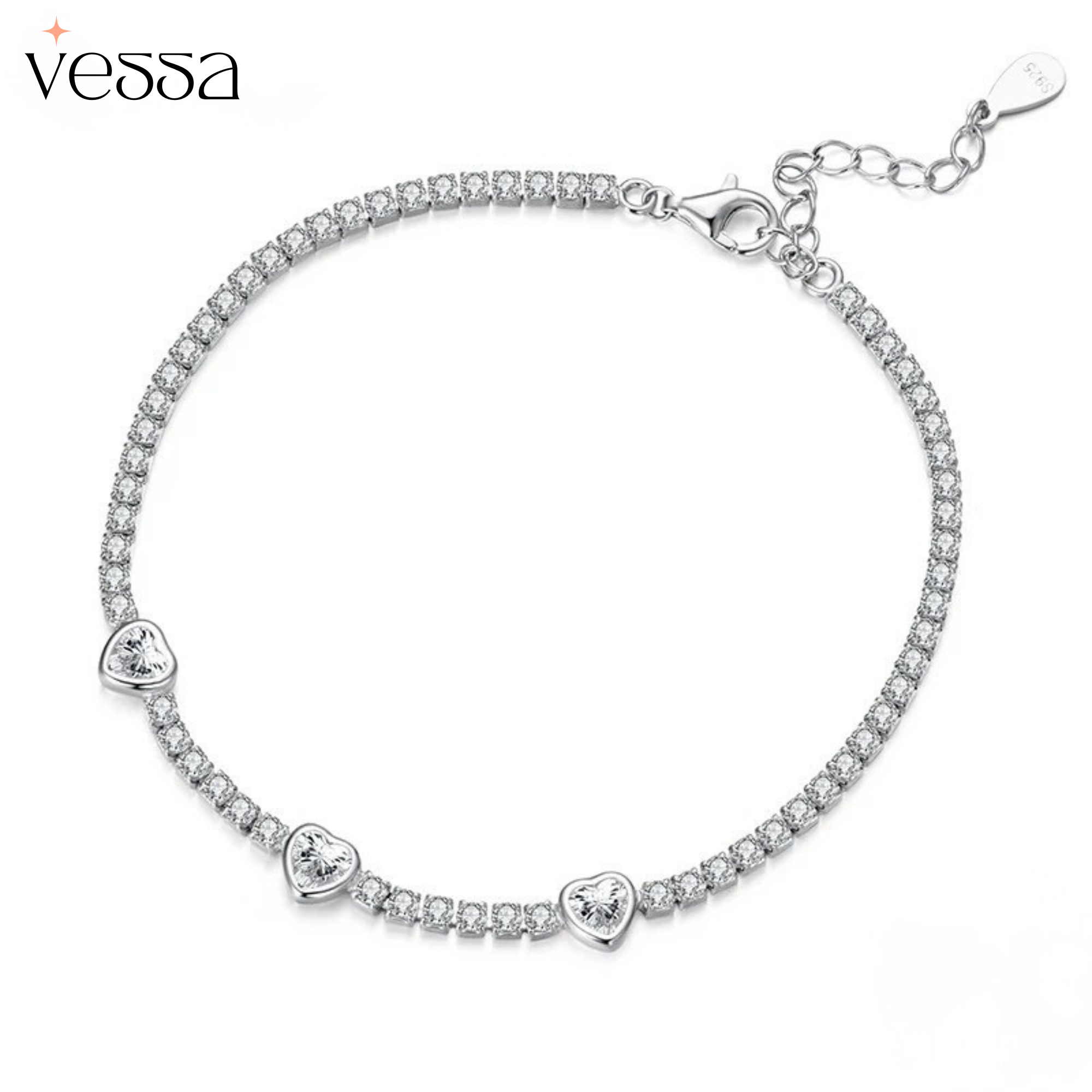 Pulseira Vessa Laço de Luz