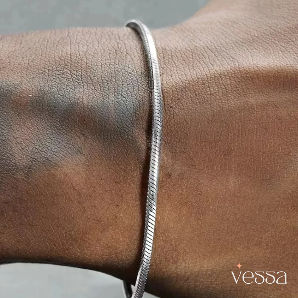 Pulseira de Prata Masculina Vessa - 3