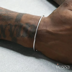 Pulseira de Prata Masculina Vessa - 4