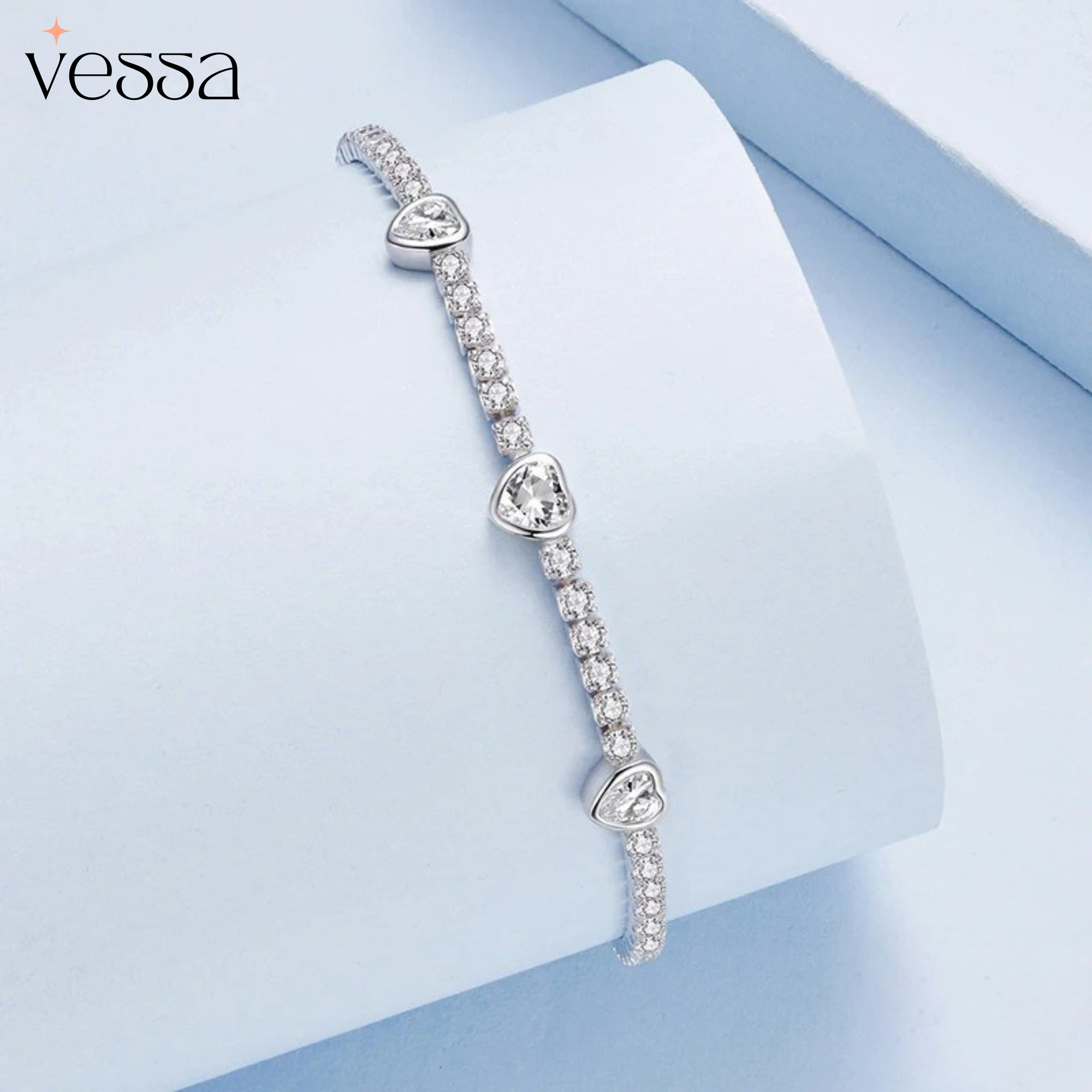 Pulseira Vessa Laço de Luz