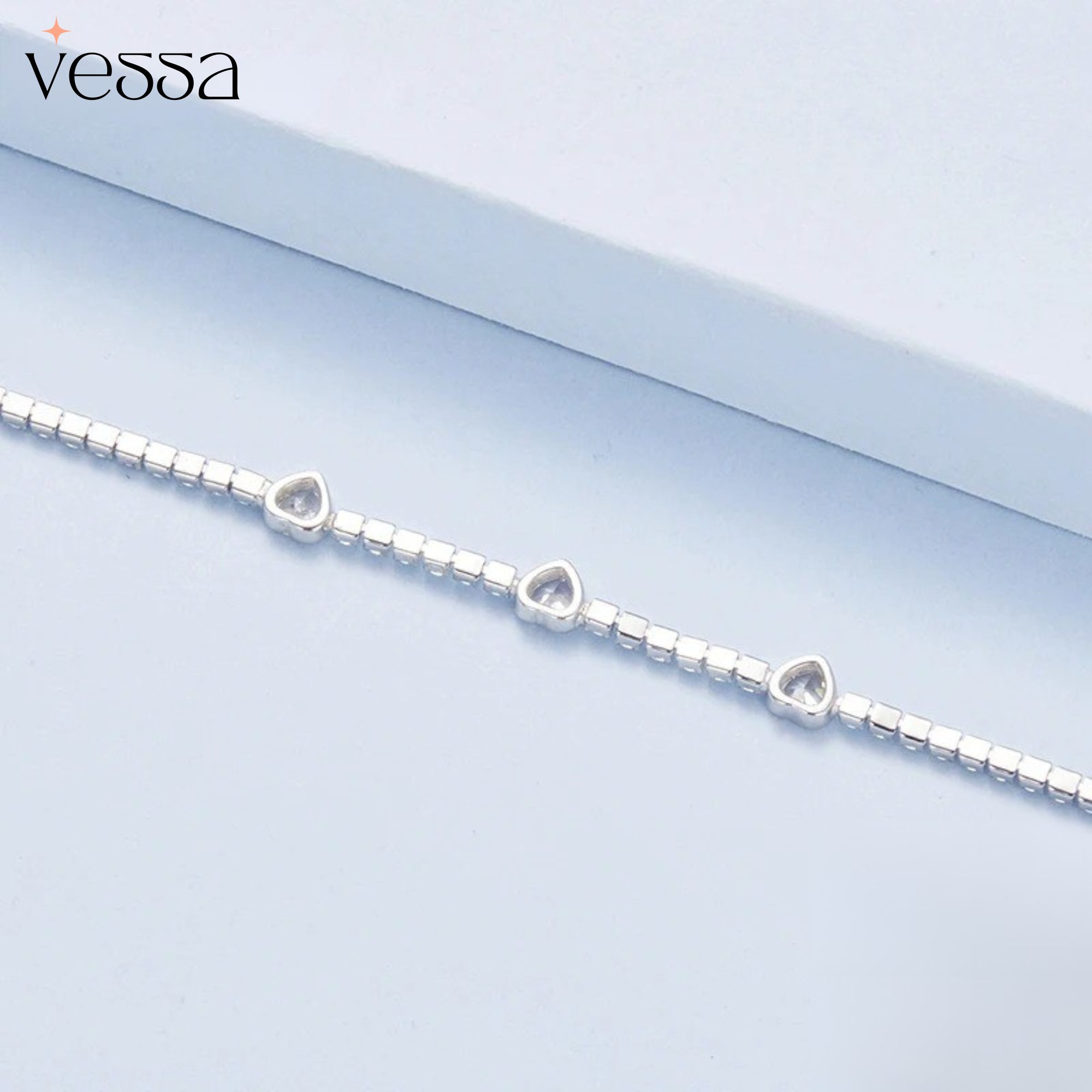 Pulseira Vessa Laço de Luz