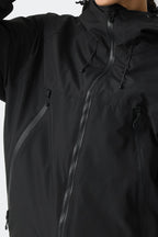 Women's Black Structured Insulated Snow Jacket