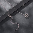 Colar Halo de Luz com Moissanite